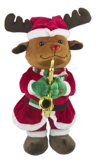 32cm Christmas Dancing And Musical Reindeer – Battery Excluded - Ustore