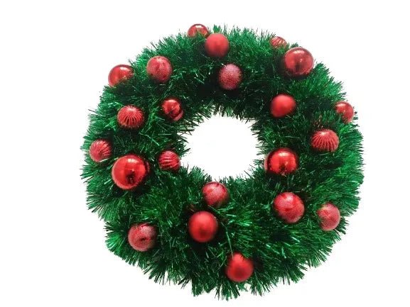 Christmas Green Garland 38cm - Ustore