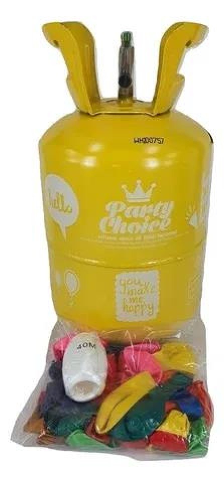 Helium Gas Balloon Tanks Bottle Kit 7L - 30 Balloons Included - Ustore