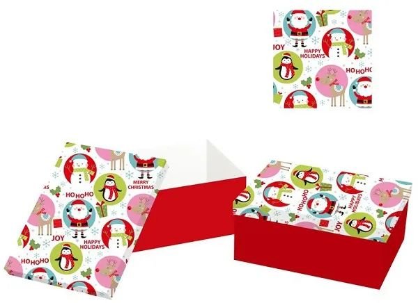 Ho Ho Ho Christmas Gift Box Set 10pcs Set - Ustore