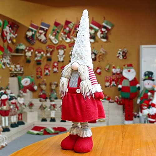 Large Standing Christmas Gnome – Retractable Legs (1pc) - Ustore